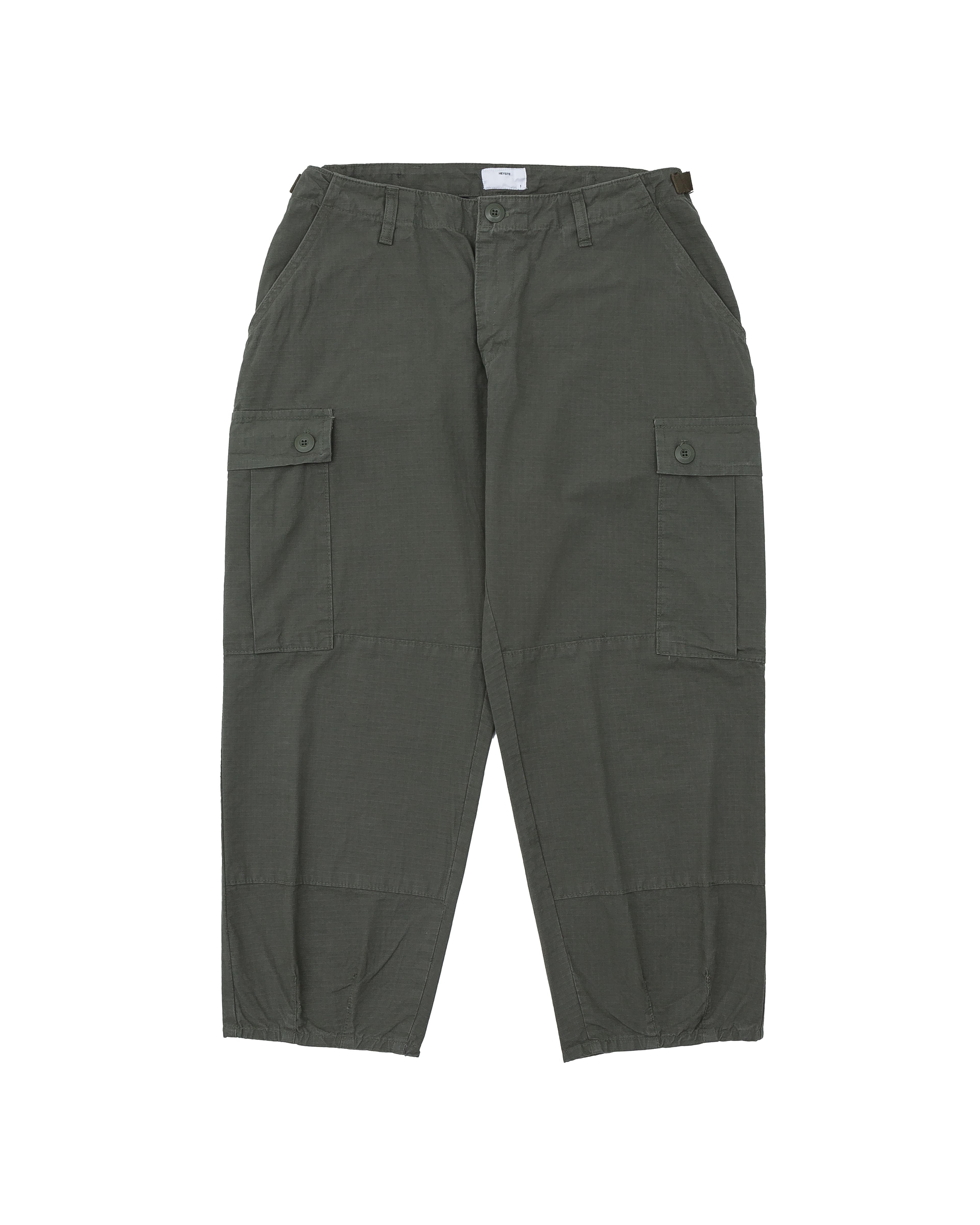 Ripstop Cargo Pants / olive